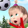 Masha y el Oso: Juegos de Futbol - tiros libres Mod APK icon