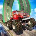 Monster Truck Stunt Impossible Tracks Mod APK icon