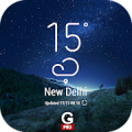 Weather Widget Galaxy S8 Pro S9 - Live Temperature Mod APK icon