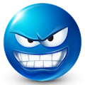Blue Smileys by Emoji World ™ Mod APK icon