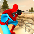 Superhero vs Gangster Sniper Shooting Mod APK icon