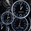 Black Clock Live Wallpaper HD Mod APK icon