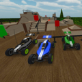 skatepark rc racing cars 3D icon