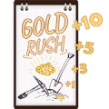 Clicker «Gold Rush: gold miner's notes». Season 1 Mod APK icon