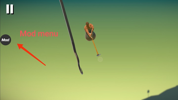 Getting Over It with Bennett Foddy MOD APK v1.9.8 (Unlocked)