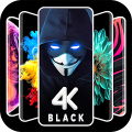 Black Wallpaper - 4K Live Dark Mod APK icon