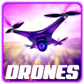 Tiny Drones - City Flight Mod APK icon