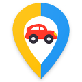 Find my parked car - gps, maps icon