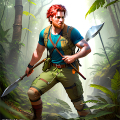 Hero Jungle Survival Games 3D Mod APK icon