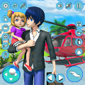 Anime Father Virtual Family Mod APK icon