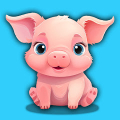 Tiny Pig Tycoon: Piggy Games icon
