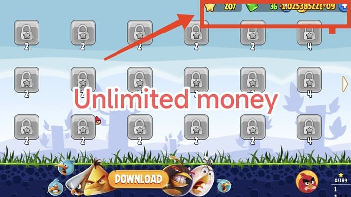 Angry Birds Journey MOD coins/life 3.1.0 APK download free for