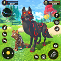 Wolf Simulator Fantasy Jungle‏ icon