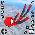 Jogo Stickman CordaHero Spider icon