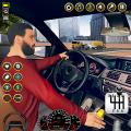American car driving games icon