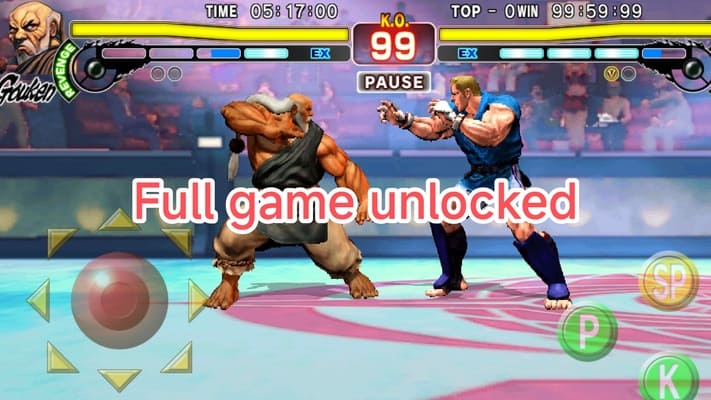 Hint Street Fighter V APK + Mod for Android.