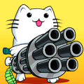 Cat shoot war: offline games Mod APK icon