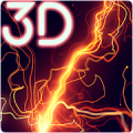 Flow Particles 3D Live Wallpap Mod APK icon