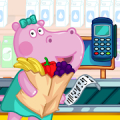 Hippo: Supermarket cashier Mod APK icon