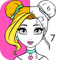 Girls Coloring Book for Girls Mod APK icon