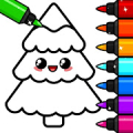 Baby Coloring Games for Kids Mod APK icon
