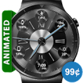 Brushed Metal HD Watch Face & Mod APK icon