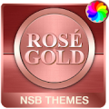 Rosé Gold theme for Xperia Mod APK icon