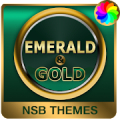 Emerald Gold Theme for Xperia Mod APK icon