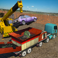 Car Crusher Excavator Games 3d Mod APK icon