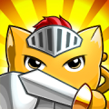 Meowar - PvP Cat Merge Defense Mod APK icon