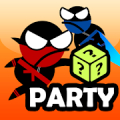 Jumping Ninja Party 2 Player icon