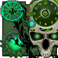 Steampunk Clock Live Wallpaper icon