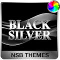 Black Silver Theme for Xperia icon