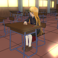 Anime Schoolgirl 3D Wallpaper Mod APK icon