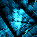 Matrix 3D Cubes 3 LWP‏ icon