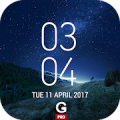 Galaxy S8 Plus Digital Clock W Mod APK icon