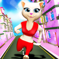 Princess Cat Lea Run Mod APK icon