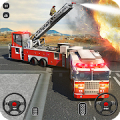 Fire Engine Truck Driving Sim Mod APK icon