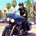 US Police Bike Chase Game Mod APK icon