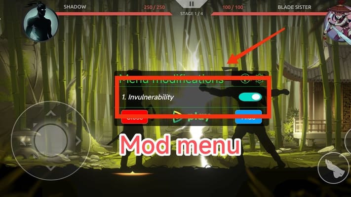 Stick Fight: Shadow Warrior MOD APK 1.78 (Free Shopping) for Android