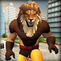 Scary Lion Crime City Attack Mod APK icon