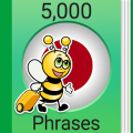 Learn Japanese - 5,000 Phrases icon