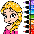 Princess Coloring Book Games Mod APK icon