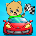 Bimi Boo Car Games for Kids Mod APK icon