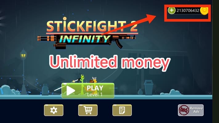 Stickmen Fighter Infinity Banner