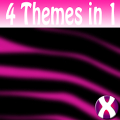 Pink Zebra Complete 4 Themes Mod APK icon
