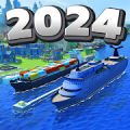 Sea Port: Cargo Boat Tycoon icon