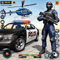 US Police Shooting Crime City Mod APK icon
