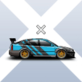 Pixel X Racer Mod APK icon