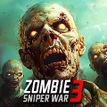 Zombie Sniper War 3 - Fire FPS Mod APK icon